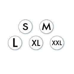 Size Labels For Apparel