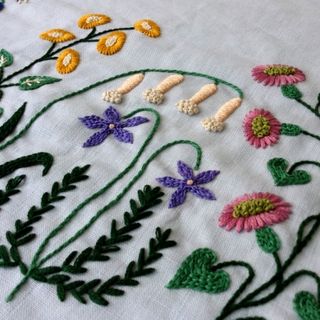 Embroidery.