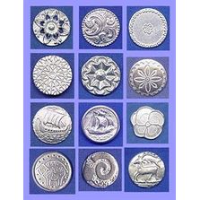 Handmade Fine Pewter Buttons