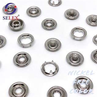 Ring Prong Snap Fastener 