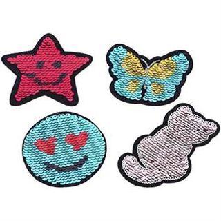 Sequin Embroidery Patches