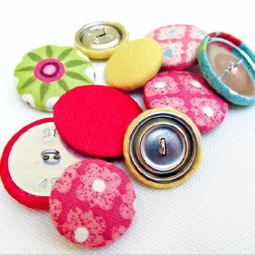 Fabric Covered Buttons