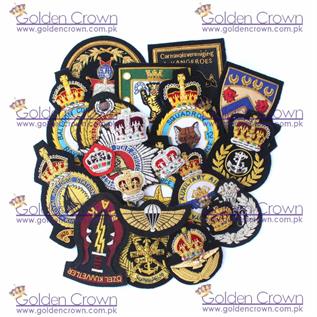 Bullion Embroidery Badges