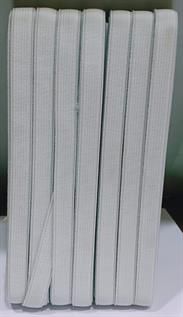 White Polyester Elastic