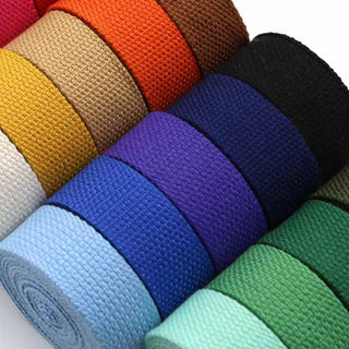 Natural Dyed Cotton Webbing