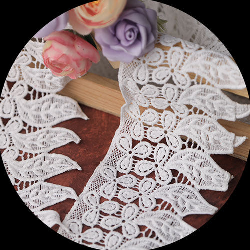 Embroidered Organza Laces