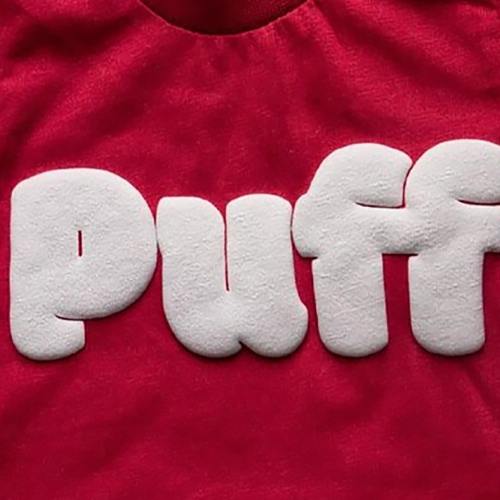 Puff Transfer Stickers