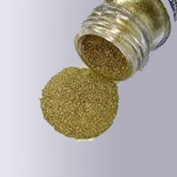 Applied on textile fabric, Metallic Gold Bronze colour, Powder form