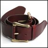 Leather belt