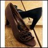 Womens classic ankle strap pumps/shoes