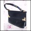 Leather shoulder bags