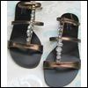 Leather sandal