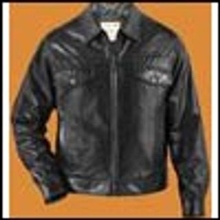 Leather garment