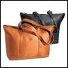 Leather tote bags