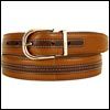 Leather belt