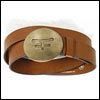 Leather belt