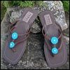 Leather sandal