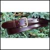 Leather belt