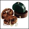 Leather jewelry case