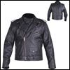 Leather garment