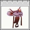 Leather saddle bags