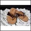 Leather sandal