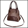 Leather shoulder bags