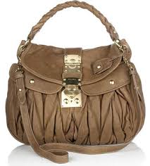 Leather hand bags