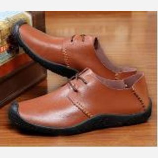 Male, Upper Material: Real Leather, Cowhide, Outsole Material: Rubber, 38-44, Spring, Summer, Autumn
