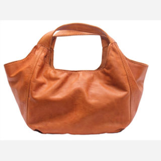 brown hand bag