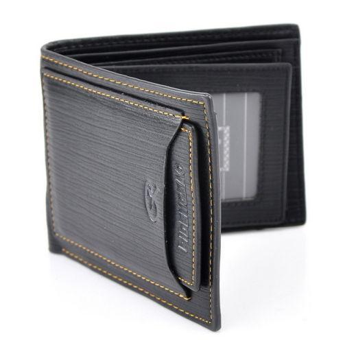 men pu leather wallet