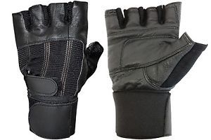 Weight Lifting Leather Glove