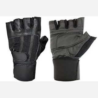 Weight Lifting Leather Glove