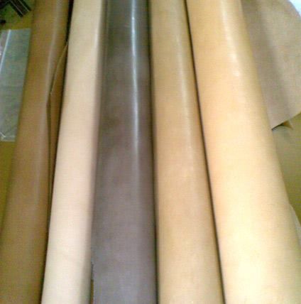 Finished cow leather-Leather