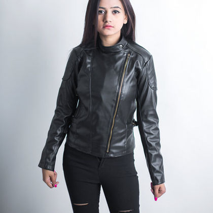 Ladies Leather Jacket