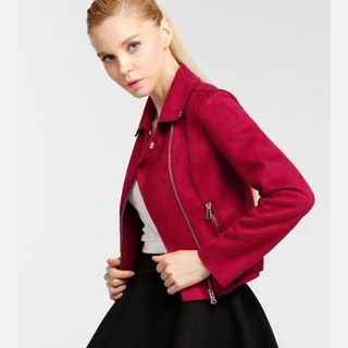 Ladies Classic Leather Jacket