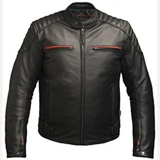 Multi pocket Leather Jacket