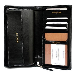 Leather Passport Pouch