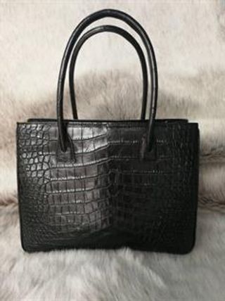 crocodile skin bag