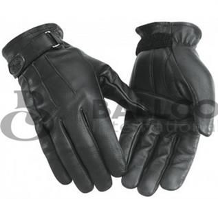 Men's Black Leather Gloves