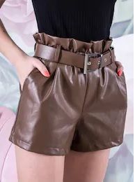 Leather Shorts