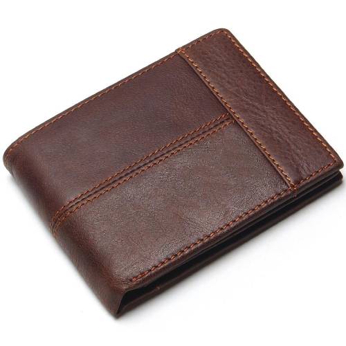Amazon.com: Vintage Leather Hasp Small Wallet Coin Pocket Purse Card Holder  Men Wallets Money Cartera Hombre Bag Male Clutch (Brown) : Clothing, Shoes  & Jewelry