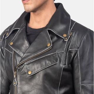 Leather Applique Jackets