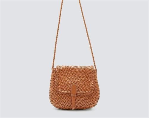 Ladies Handmade Leather Woven Bags