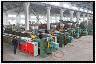 25000*5000*5000mm, wpc profiles,extruders