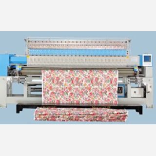 multi head quilting and embroidery machine