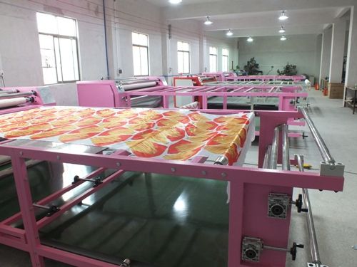 Rotary Heat Press Machine for apparel sublimation printing