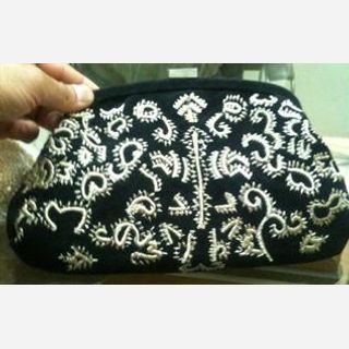 Cotton Embroidered, Black