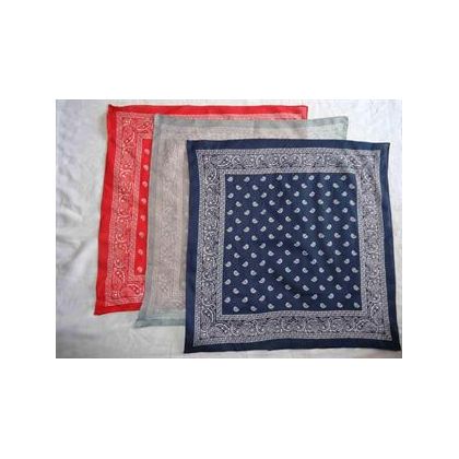 100% Cotton, Blue, Red, Grey