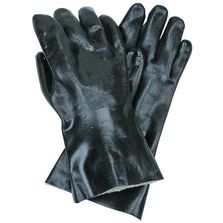 Neoprene, brushed interlock lined, knit wrist , Black, Yellow